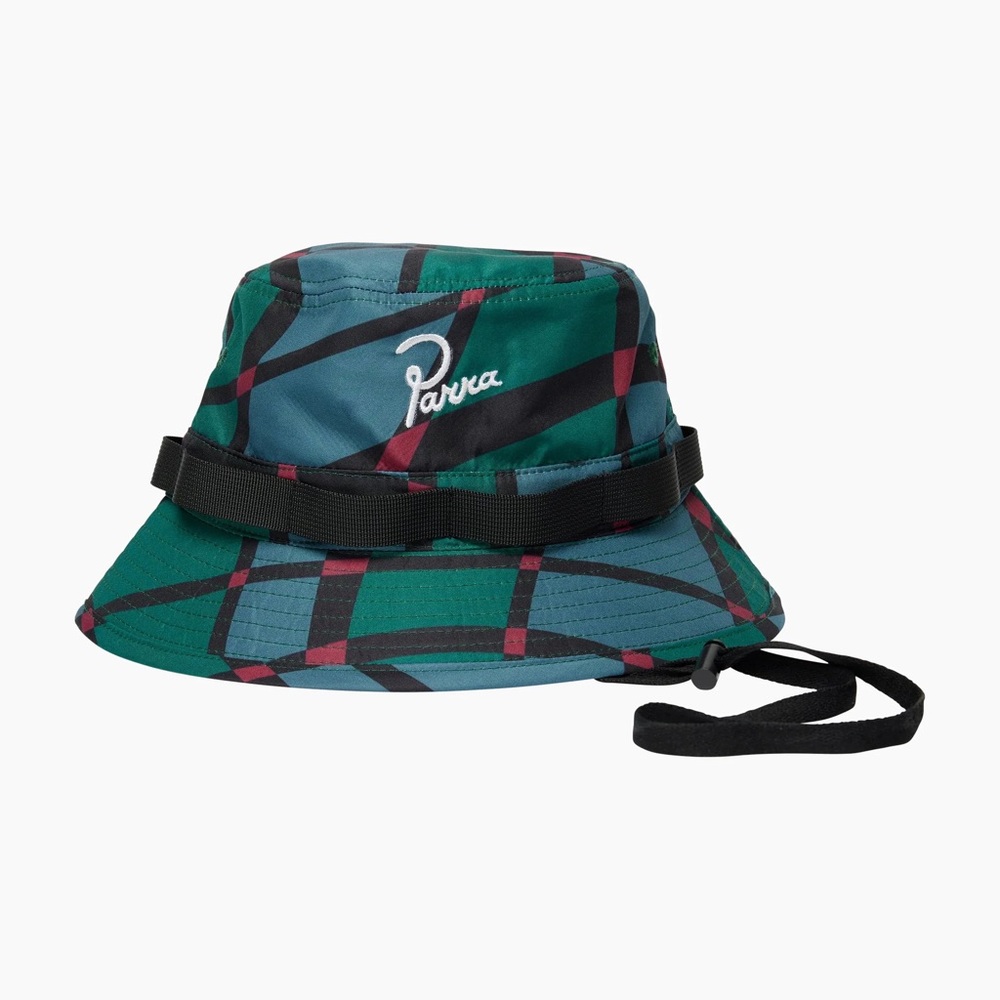 Parra Squared Waves Bucket Hat Size S/M